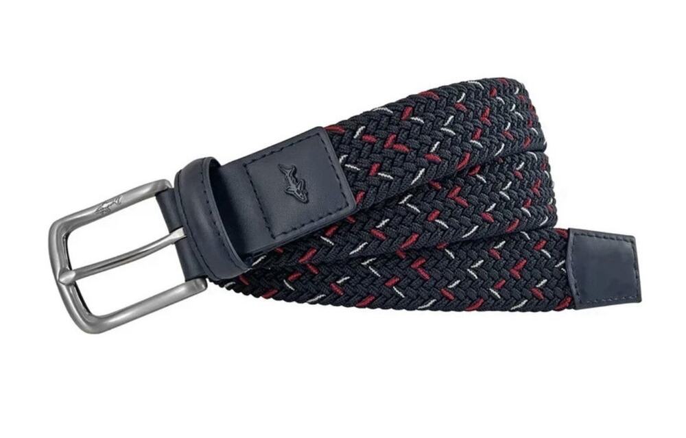 Greg Norman Multi-Braided Canvas Belt Size 42 (Navy)